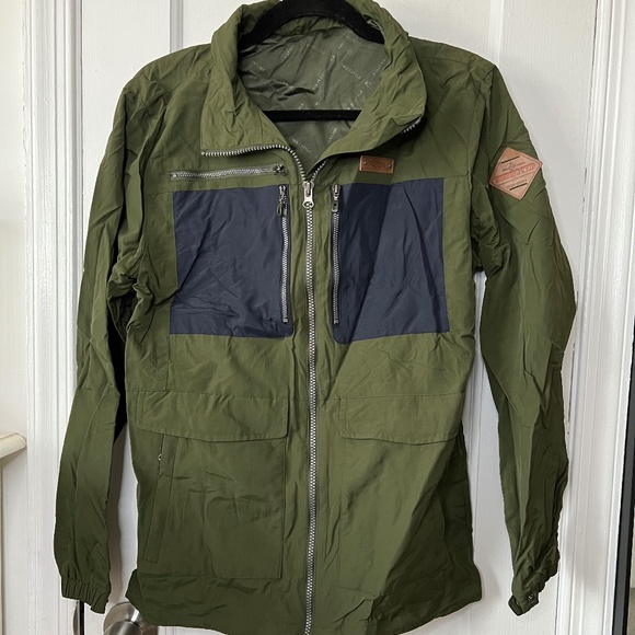 Freex Long Sleeve Windbreaker Front Full Zip Jacket - Medium - Picture 1 of 2